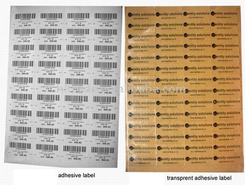  Adhesive Label (Étiquette adhésive)