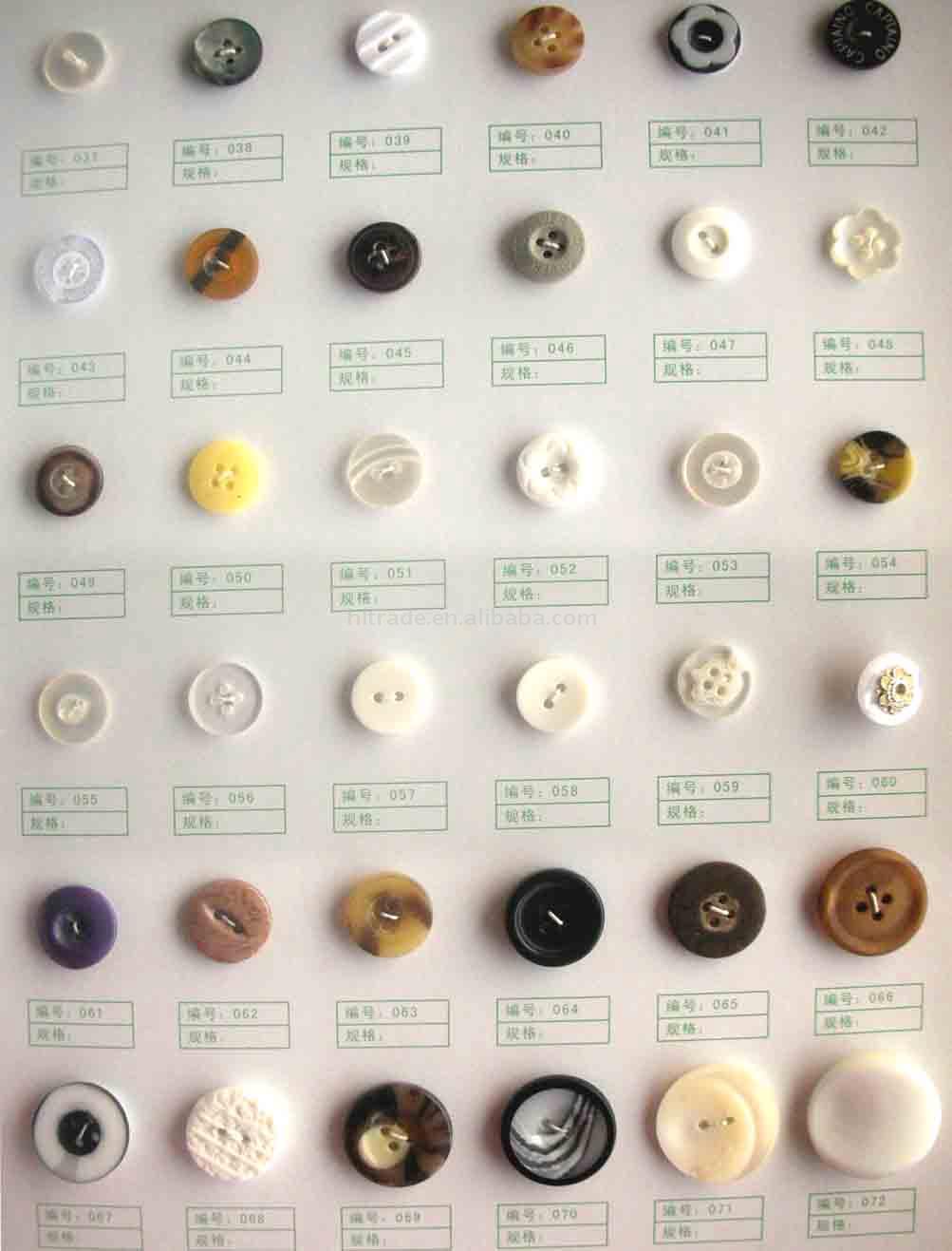  Resin Button ( Resin Button)