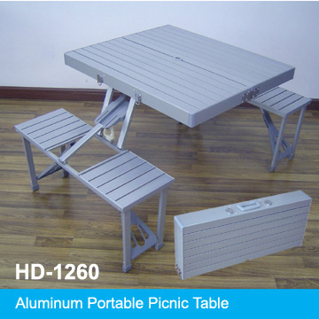  Aluminum Portable Picnic Table ( Aluminum Portable Picnic Table)