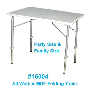  MDF Folding Table (MDF-Klapptisch)
