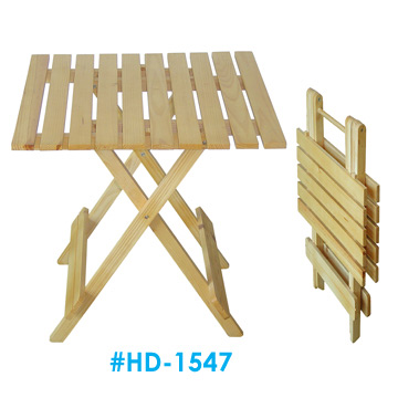  Wooden Folding Table (Деревянный складной стол)