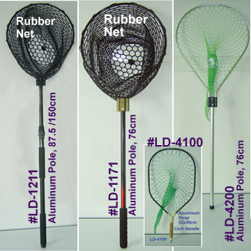  Rubber Landing Net (Caoutchouc épuisette)