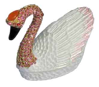  Zinc-Tin Alloy Jewelry Box (Zink-Zinn-Legierung Schmuck-Box)