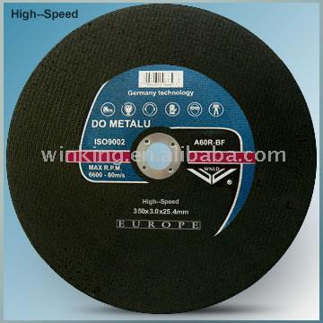  Flat Cutting Wheel for High-Speed Metal (T41) (12, 14, 16) (T41)