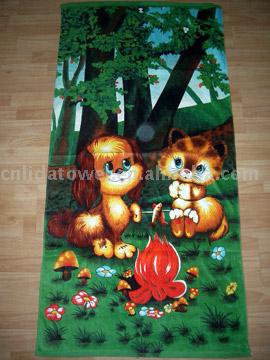 Beach Towels-Velour & Reaktive Printed (Beach Towels-Velour & Reaktive Printed)