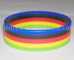  silicone wristband (bracelet en silicone)