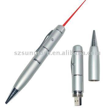  USB Pen Drive with Laser Pointer ( USB Pen Drive with Laser Pointer)