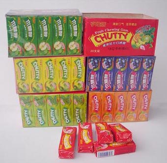  Fruit Xylitol Chewing Gum (Fruit Xylitol Chewing Gum)