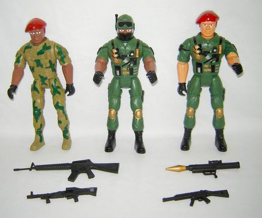  Toy Soldiers with Light (2 Assortment & 2 Colors) ( Toy Soldiers with Light (2 Assortment & 2 Colors))