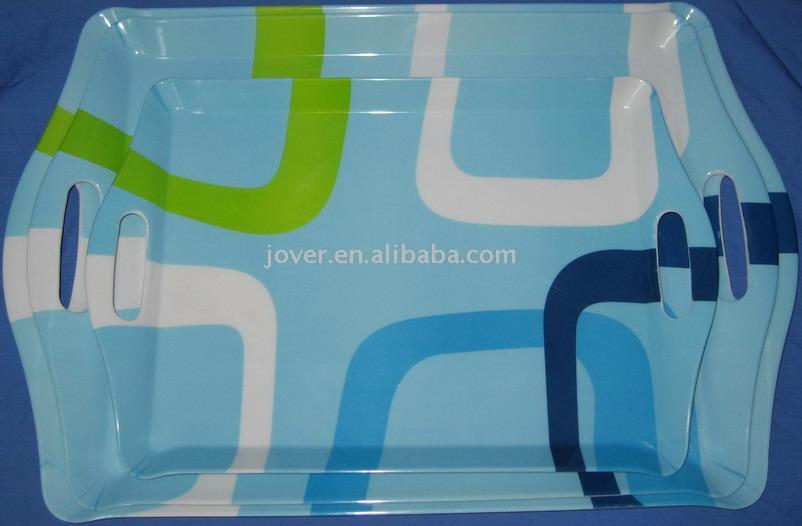  4pc Melamine Tray Set ( 4pc Melamine Tray Set)