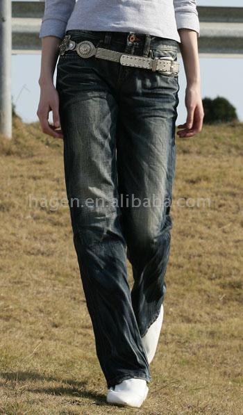 Damen-Jeans Hosen (Damen-Jeans Hosen)
