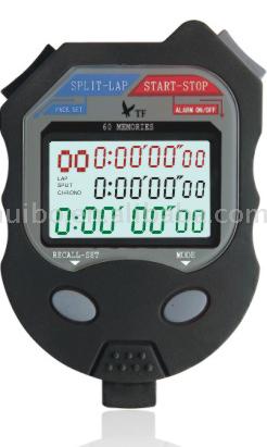  3 Row Stopwatch