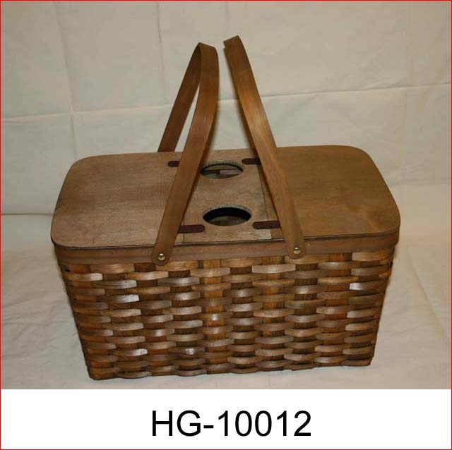  Wood Picnic Basket (Wood Picnic Basket)