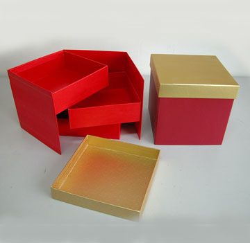 Tri-Fold Paper Box (Tri-Fold Paper Box)
