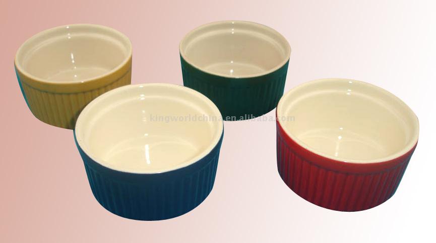  Round Ramekin Bakeware (Круглые порционный горшочек Формы для выпечки)