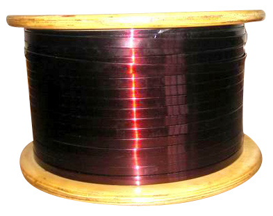  Modified Polyester Enameled Rectangular Copper Wire (PEWR) ( Modified Polyester Enameled Rectangular Copper Wire (PEWR))