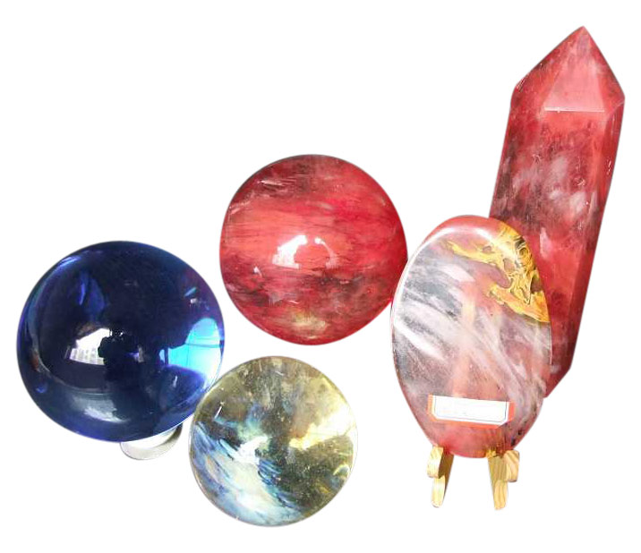  Red, Blue and Yellow Crystal (Красный, синий и желтый кристалл)