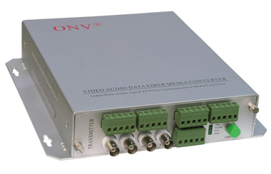  4CH Video+4Bi-Direction Audio+4Bi-Direction Video Optical Transmitter (4CH Видео 4 Bi-Direction аудио 4 Bi-Direction оптический передатчик видео)