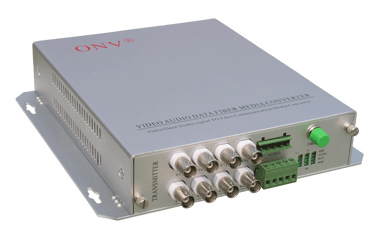  8CH Video + 1CH Date Optical Transmitter & Receiver (8CH видео + 1CH дата оптический передатчик & приемника)