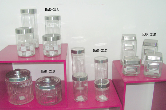  Glass Canister Set (Стекло канистра Установить)