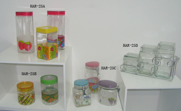  Glass Canister Set (Glass Kanister Set)