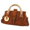  Unique Brown Italian Leather Shoulder Bag New (Unique Brown Italian Leather Shoulder Bag NEW)