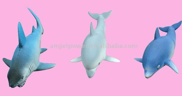  Toy Growing Dolphin & Shark (Toy Dolphin Growing & Shark)