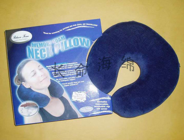  PU Memory Foam Neck Pillow ( PU Memory Foam Neck Pillow)