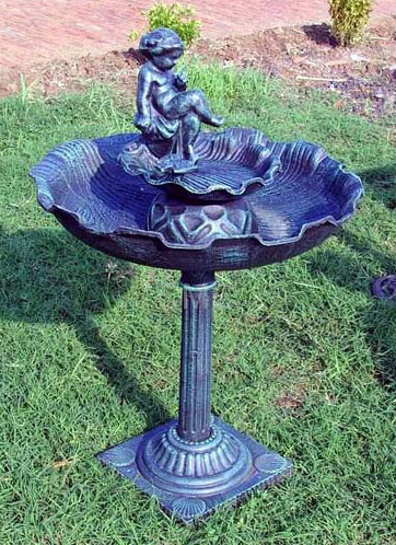  Cast Iron (Aluminum) Bird Bath ( Cast Iron (Aluminum) Bird Bath)