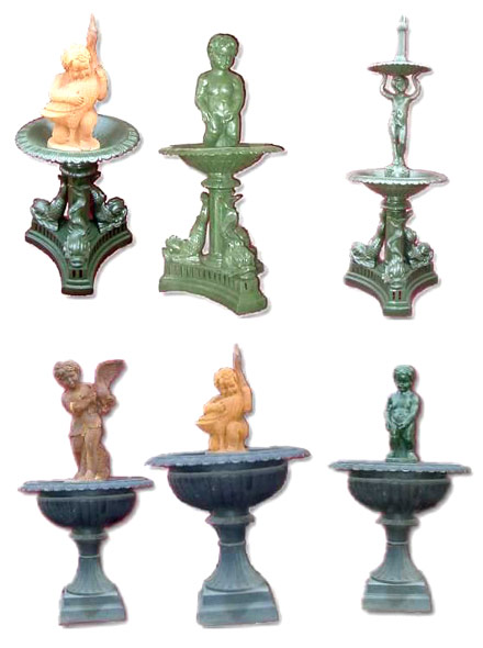  Cast Iron (Aluminum) Garden Fountain (Cast Iron (aluminium) Jardin de la Fontaine)