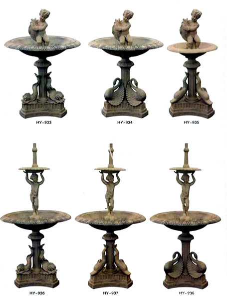  Casting Iron (Aluminum) Garden Fountain ( Casting Iron (Aluminum) Garden Fountain)