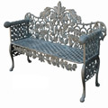  Cast Iron Garden Bench (Fonte Banc de jardin)