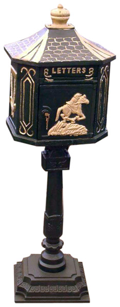  Casting Iron Mail Box (Coulée de Mail Box)