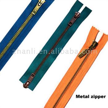 Metal Zippers (Fermetures à glissière en métal)