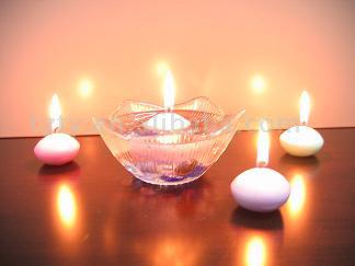  Floating Candles (Bougies flottantes)