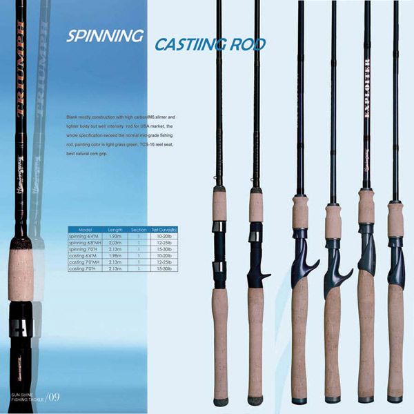  USA Spinning Casting Rods (USA Casting Spinning Rods)
