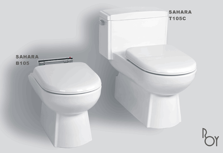  Sahara Toilet and Bidet (Sahara WC et bidet)