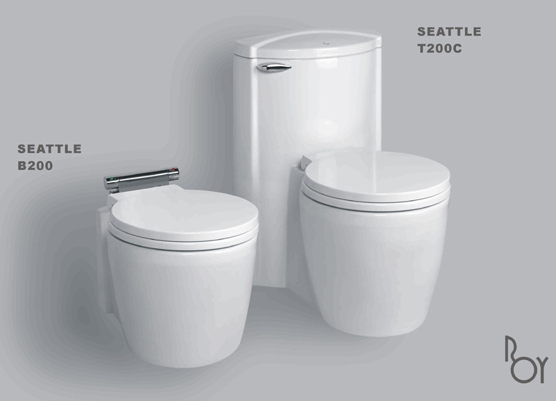  Seattle Toilet and Bidet (Seattle WC et bidet)