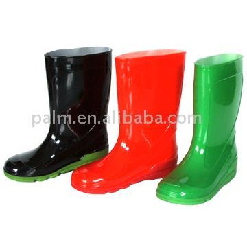 2-Farben Kinder PVC Regen Boots (2-Farben Kinder PVC Regen Boots)