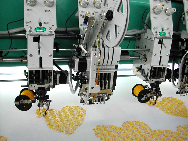  Taping Mixed Embroidery Machinery (Taping Mixed Stickerei Maschinen)