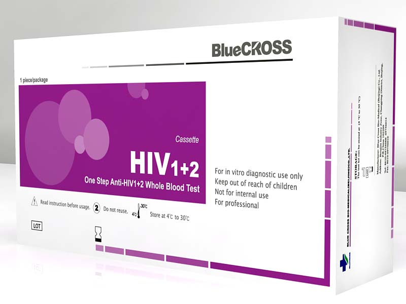  One Step Anti-HIV 1+2 Whole Blood Test (One Step anti-VIH 1 +2 Whole Blood Test)