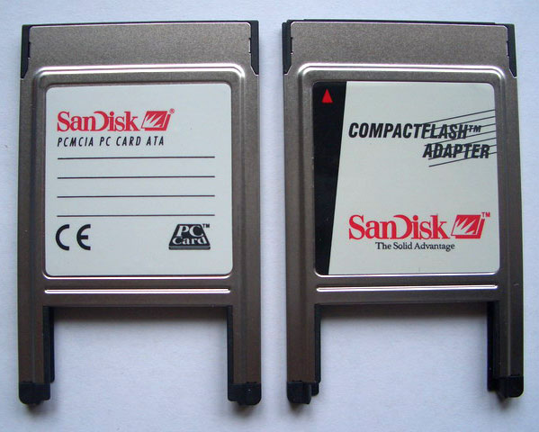  PCMCIA CF Adapter Card Reader