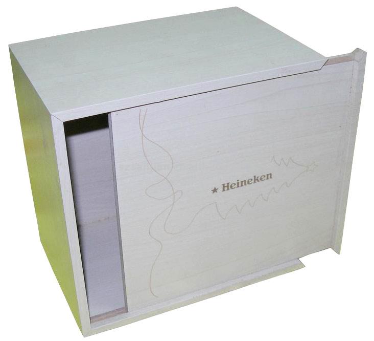  Wooden Box with Drawing Lid (Boîte en bois avec Drawing Lid)