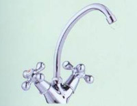  Double Handle Kitchen Faucet (Двухместные ручкой Смеситель)