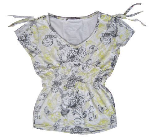  Ladies` Fashion Design T-Shirt ( Ladies` Fashion Design T-Shirt)