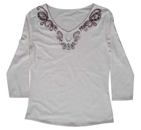  Ladies` Middle Sleeved T-Shirt ( Ladies` Middle Sleeved T-Shirt)