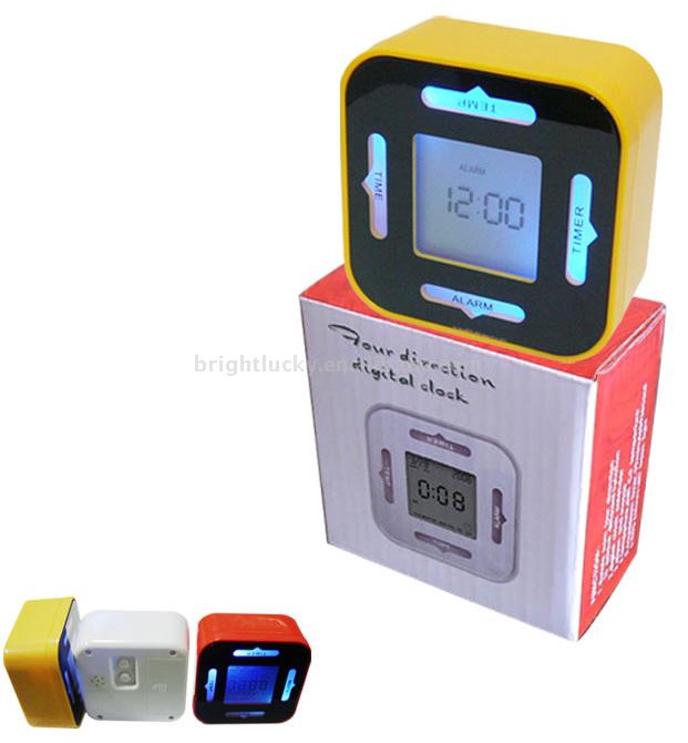  4 in 1 Direction Digital Clock