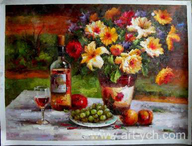  Impress Oil Painting (Flower) ( Impress Oil Painting (Flower))