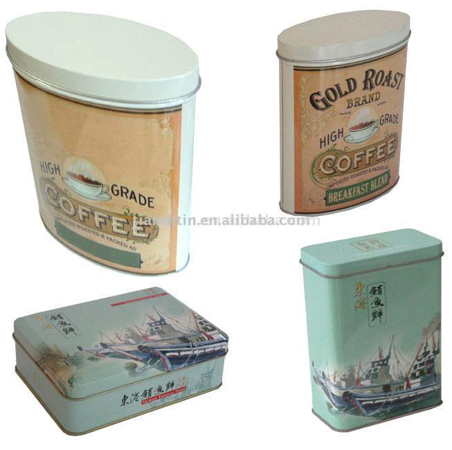  Coffee Tin, Tea Can, Food Storage (Кофе Тин, чая, пищевая хранения)