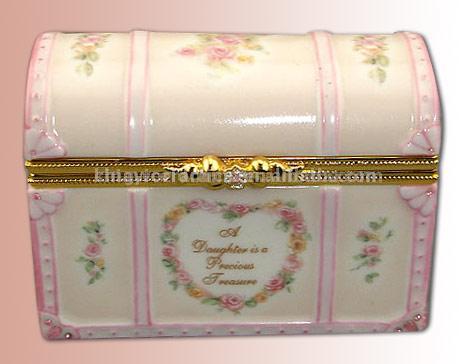 Porzellan-Schmuck Musical Box (Porzellan-Schmuck Musical Box)